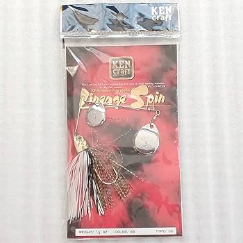 Amazon.co.jp: ケンクラフト リニージスピン 1/2oz #ブラック